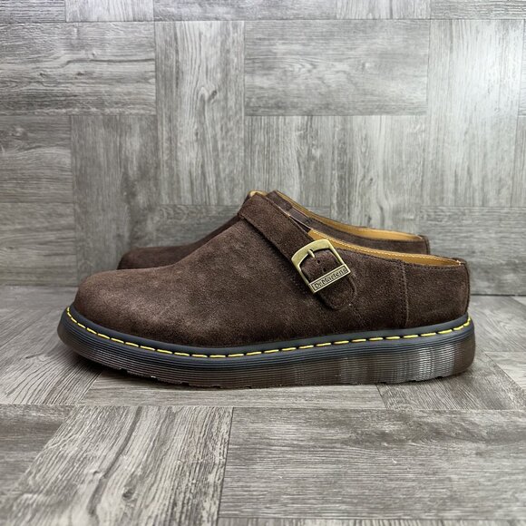 Dr. Marten's Isham Men's size 13 Brown Suede Slingback Shoes - Picture 2 of 9